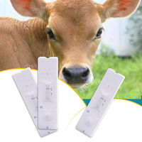 Peste Des Petits Ruminants (PPRV) Ag Kit de prueba rápida para rumiantes 98% Sensibilidad 10-15 Minuto Tiempo de prueba 20 pruebas/Caja Lifecosm