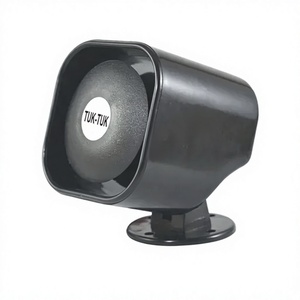 ไซเรนพลาสติก SQR117 สีดำ Iota International - Product Image 1