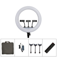 Offre Spéciale – Anneau Lumineux LED Personnalisé de 18 Pouces pour Photographie, Selfie, TikTok et Vidéo en Direct – Éclairage d'Appoint LED de 12, 14, 18, 21 Pouces