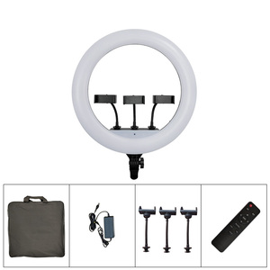 Venta caliente personalizado Aros De Luz 18 pulgadas fotografía Ringlight Selfie <span class=keywords><strong>Tiktok</strong></span> Living Video Luz de relleno 12 14 18 21 pulgadas Led anillo de luz - Product Image 5