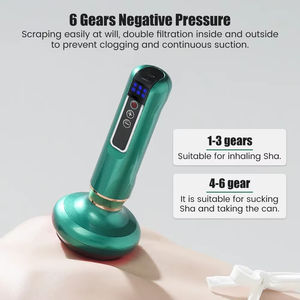 Ventouses de massage sous vide chinoises anti-cellulite en verre pour la beauté et l'amincissement, avec fonction Guasha - Product Image 5