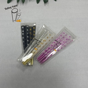 Diseño de logotipo gratuito para papel de liar, personalizable con papel de liar preafilado estilo hoja de lino sin blanquear de 109 mm - Product Image 2