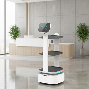 <span class=keywords><strong>Robot</strong></span> de service de restaurant <span class=keywords><strong>multifonction</strong></span> le plus vendu, navigation intelligente, construction en acier allié, protection IP54 - Product Image 1