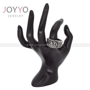 Nuovo Design egiziano faraone occhio anello antico acciaio inossidabile egiziano occhio di Horus anelli per gli uomini - Product Image 2