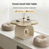 Table d'appoint portable de luxe léger et moderne, petite table basse pour balcon, tatami, fenêtre en baie, chambre, coin de la maison
