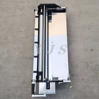 Máquina aplicadora de papel tapiz de acero inoxidable, máquina de aplicación de pegamento manual, máquina de recubrimiento de pegamento