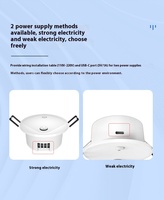 SZMYQ Tuya kontrol aplikasi portabel Radar milimeter ZigBee kehadiran manusia & Sensor cahaya dengan deteksi 24G