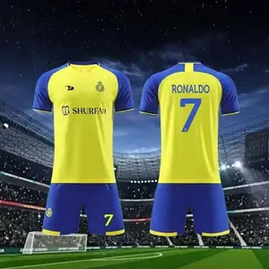 original version match custom sublimation player number thai quality football jersey mesh men cristiano ronaldo jersey