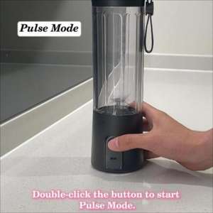 Licuadora Portátil Recargable USB de 550 ml con 6 Cuchillas, Limpieza con un Clic, Mezcladora de Cocina para Proteínas en Polvo, Venta al Por Mayor - Product Image 5