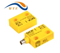 Sensor de Seguridad Magnético Sin Contacto Tipo SICK RE21-SA05, 1NO 1NC, Cable de 5m, PL E Cat 4 Tipo 4 IP67, Sensor de Protección de Puerta con Actuador
