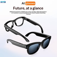 Lunettes Intelligentes 800w Pixel M01Pro avec Photo, Traduction IA, Activation Vocale ChatGPT pour Appels et Musique, Contrôle par Bouton Tactile, Chargement Magnétique