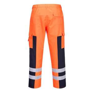 PORTWEST - S919ONRXXXL Pantalon balistique haute visibilité orange/bleu marine-EAN 5036108355877 HI-VIS WORKWEAR - Product Image 2