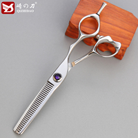 6 pouces japonais 440C acier ciseaux de coupe de cheveux ciseaux amincissants coiffeur ensemble de ciseaux de coiffeur