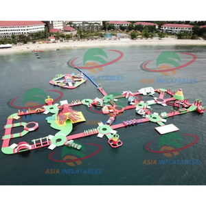 Fabricante gran <span class=keywords><strong>parque</strong></span> acuático inflable equipo flotante para playa o lago mejor precio <span class=keywords><strong>parque</strong></span> marino inflable - Product Image 5