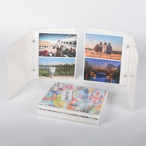 Vite per <span class=keywords><strong>Album</strong></span> fotografici portatili eco-compatibili 4x6 che rilegano pagine a fogli mobili per <span class=keywords><strong>foto</strong></span> <span class=keywords><strong>200</strong></span> con copertina in plastica resistente Logo personalizzato - Product Image 2