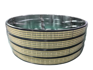 Kingshowstar 17-inch 5-Row Trắng bánh xe Vòng đèn IP68 không thấm nước 12V rim lốp xe underglow ánh sáng cho xe tải xe Pickup - Product Image 5