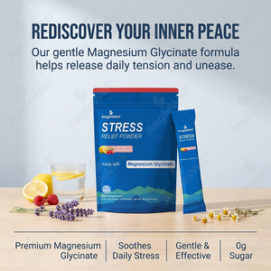 AegleWell <span class=keywords><strong>Polvo</strong></span> <span class=keywords><strong>para</strong></span> Aliviar el Estrés con Glicinato de <span class=keywords><strong>Magnesio</strong></span>, Sabor a Limonada de Frambuesa, 0g de Azúcar, <span class=keywords><strong>para</strong></span> Calma y Relajación - Product Image 2