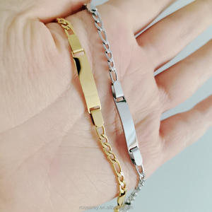 Braccialetto Personalizzato Jietao con Incisione, Misura <span class=keywords><strong>per</strong></span> Bambini, in Acciaio Inossidabile 316L, Ipoallergenico, Impermeabile, Gioielli <span class=keywords><strong>per</strong></span> Bambini all'Ingrosso - Product Image 4