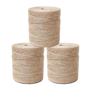 Vente en gros de fil de jute naturel 100% de haute qualité pour le tricotage à la main, tissage, fabrication d'igname de jute orientée vers l'exportation - Product Image 2