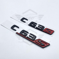 Nouveau Design Voiture Modifié Décoratif Lettre logo Emblème Autocollant Badge pour Mercedes-Benz AMG GLA45S A45S C63S E63S GLC63S GLE63S