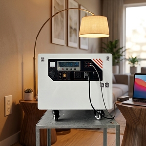 Portable Solar Power Station Power Jump Home Use <b>Battery</b> Pure Sine Wave Indoor Power Bank - Product Image 3