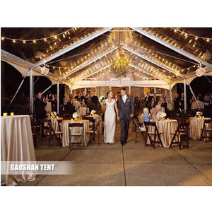 Tente de mariage de luxe en PVC, couverture en toile, pour événements supérieur, à <span class=keywords><strong>vendre</strong></span>, livraison gratuite - Product Image 4