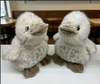 Peluche Canard Doux et Mignon, Jouet en Peluche Canard Kawaii à Habiller pour Machine à Griffes d'Arcade et Cadeau pour Enfants