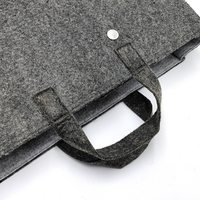 Sacs à main de luxe Étudiants Livre Sacs Affaires Porte-Documents Ordinateur Portable Pad Sac Pliable Feutre Stockage Sacs fourre-tout pour les Femmes