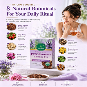 Té WinsTown para el equilibrio hormonal PCOS, 20 bolsitas de té, mezcla herbaria natural, té para el bienestar femenino, para el equilibrio diario. - Product Image 5