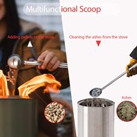 Accessoires pour foyer de table : Mini pince à bois et outil de manutention de granulés compatibles avec Solo Stove, emballage pour vente par correspondance