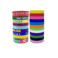 Bracelets en silicone personnalisés, bracelets en caoutchouc personnalisés avec logo ou message