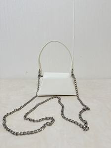 Bolsos Cruzados Mini de PU con Logotipo Personalizado, Decoración de Lazo, Cierre de Solapa, Bolsos de Mano Elegantes para Mujer, Diseño Moderno - Product Image 5