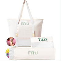 Organisateur de Mahjong Rose Élégant et Stylé, Ensemble de 3 Sacs Matelassés Légers et Portables Multifonctionnels pour Joueuses – Idéal Cadeau