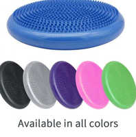 Yoga Massage Wobble Coussin Pad Coloré Stabilité Conseil Gonflé PVC Yoga Core Balance Disque