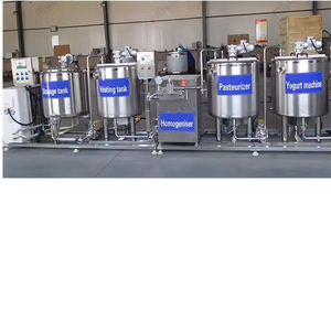 Usine de traitement et ligne de production de yaourt en acier inoxydable 304 haute performance, petite taille, avec tension 220/380V / Machine pour la fabrication maison - Product Image 6