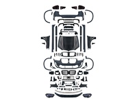Nouveau kit carrosserie pour X3 (F25) - Mise à niveau vers le style X3M (F97) LCI |   Ensemble de feux antibrouillard et de feux arrière pour pare-chocs avant et arrière