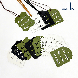 Colgante <span class=keywords><strong>de</strong></span> Cuero PU Multicolor con Letras Árabes para Bolsos, Llavero Único, Accesorios Especiales para Bolsos - Product Image 5