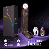 Fernbedienbare Flüssigsilikon-Heizvibratoren Realistische Klitoris-Dildos Stoßvibratoren für Frauen Masturbatoren - LM-C-T838
