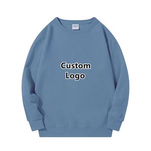 Sudadera con capucha de forro polar técnico de alto gramaje para hombre, jersey oversize de cuello redondo, sudadera unisex personalizada estilo streetwear, venta al por mayor - Product Image 1