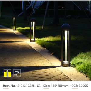 110v 220v moderno Ip65 impermeabile pilastro dissuasore luci giardino esterno Led luce per il paesaggio - Product Image 4