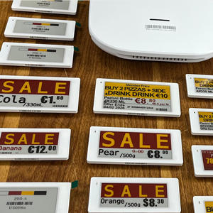 ESL shipper Agent Company 2.13 "BLE WiFi E Ink Display จอแสดงราคาดิจิทัลสำหรับซูเปอร์มาร์เก็ตระบบ e-Paper EAS - Product Image 1