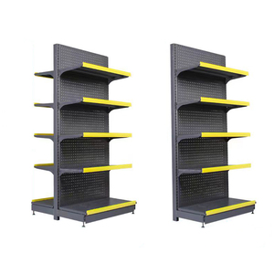 Supermercados China Conveniência Loja Equipamento Gôndola Prateleiras exibição supermercado <span class=keywords><strong>rack</strong></span> prateleiras preto - Product Image 5