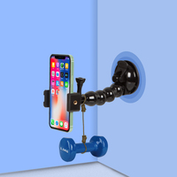 Evrensel araç ön camı montaj bükülebilir cep telefonu tutucu araba Dashboard araç tutucu