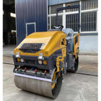 Petite Compacteuse à Rouleaux - Rouleau Compacteur Premium pour Chantiers de Construction et Aménagement Paysager