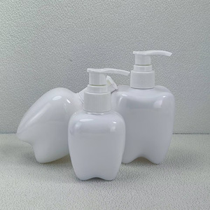 Nouvelle bouteille ovale en plastique PET avec pompe distributrice pour lotion, désinfectant pour les mains et cosmétiques, 100ml/200ml/250ml, sérigraphiée - Product Image 2