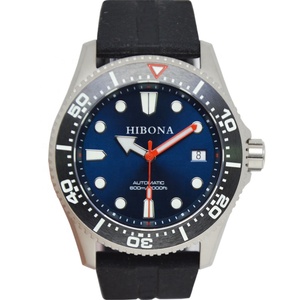 De titanio piloto relojes para hombre con <span class=keywords><strong>visible</strong></span> movimiento mecánico <span class=keywords><strong>reloj</strong></span> universal - Product Image 2