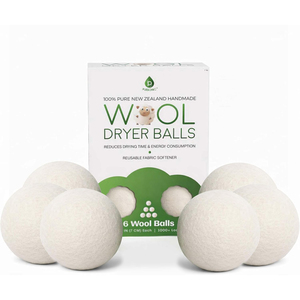 Boules de séchage pour sèche-<span class=keywords><strong>linge</strong></span>, lot de 6, faites à la main, réutilisables, en laine biologique, écologiques, compatibles avec les machines à laver XL, sans mauvaises odeurs - Product Image 5