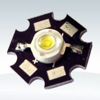 Diodes LED haute puissance Edison EDEX-1LA5 Super Bright White RGB 9W, puce LED 4 broches à souder, montage en surface sur circuit imprimé, tension inverse 3V, 20mA