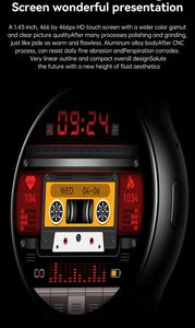 Montre connectée HK89 pour femmes avec écran AMOLED de 1,45 pouces, moniteur de fréquence cardiaque, appels Bluetooth, étanche IP67, Reloj Inteligente - Product Image 5