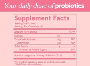 Vigoworld, OEM, Etiqueta Privada, masticables suaves probióticos para adultos, soporte digestivo, fabricante de suplementos masticables personalizados - Product Image 6